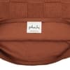 Square Check Cashew Rust Decorative Cushion Cover 12 x 20 Inches