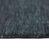Hiroyuki Dark Gray Solid Woven Wool 5X3 Feet Carpet