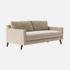 Reiti Velvet 2 Seater Sofa in Cream Colour