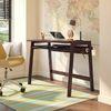James Solid Wood Study Table in Dark Walnut Finish