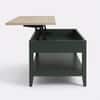 Wynmist Coffee Table Desk Forest Green