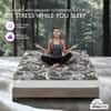 MEMOLATEX Visco Pro Memory Foam with Bamboo Charcoal fabric Queen Size Mattress (84 x 66 in, 6 Inches)