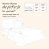 Stoa Paris Super King Size 100% Cotton Bedsheet with 2 Pillow Covers  Size Blue White