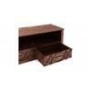Vintara Sheesham Wood Contemporary TV Entertainment Unit for TV upto 65 inch in TEAK FINISH