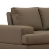 Benjamin 2 Seater Leatherette Sole in Ash Grey Colour