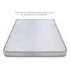 Orthopedic Memory Foam Mattress (Mattress Thickness : 6 Inches, Mattress Dimensions : 78 x 60 in)