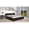Hideki Goldline King Size Bed In Wenge Finish