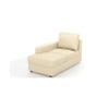 Apollo Compact Sofa (Colour : Cream, Cushion : Soft, Seating Capacity : Left Aligned 2 Seater + Left Aligned Chaise + Ottoman)