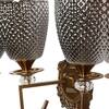 Eliante Antique Gold Iron Wall Light Without Bulb In Antique Gold Colour