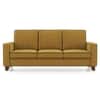Apollo Neo  High Back 3 Seater  Fabric Sofa In Ochre Colour