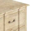 Helena Solid Wood Chest of 3 Drawers in White Finish