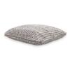 Scarlet Light Grey Medium Grey Natural Decorative Cushion Cover 16 x 16 Inches