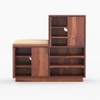 Alaca Shoe Rack In Honey Oak Color