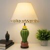 Handcarved Wooden Table Lamp Ignites The Look Of Your Dull Corner