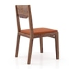 Aries Solid Wood Dining Chair in Mahogany Finish - Set of 2