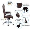 Leanoxa High Back Executive Chair in Brown Colour