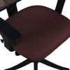 Jaazza Low Back Ergonomic Chair in Brown Colour