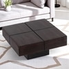 Montreal Sheesham Wood Coffee Table In Mahogany Finish