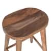 Loft Bar Stool In Natural Finish