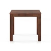 Arlo Teak Wood 4 Seater Storage Dining Table In Teak Finish