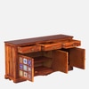 Sheesham Wood Sideboard In Honey Oak Finish