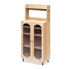 Stellar Multipurpose Storage Cabinet (Tall Size with Upper Shelf, Oak)
