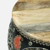 Desert Heritage Round Metal Coffee Table in Multicolour Finish