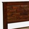Lignum Box Storage Solid Wood Bed Queen Size in Provincial Teak Finish
