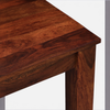 Maharin Solid Wood 4 Seater Dining Set With 4 Chairs Honey Finish