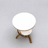 Bellemoor Metal Side Table in Gold Colour