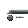 Leighton Green Solid Natural Fiber 24x16 inches Anti-Skid Bath Mat