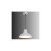 Opi Minimal Pastel White Metal Single Hanging Light