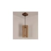 Ventus Beige Solid Wood Single Hanging Light