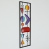 W-Suki Abstract Metal Wall Decor in Multicolor Set of 1