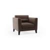 Lewis Sofa Set (Colour : Daschund Brown, Cushion : Hard, Seater : 2+1+1)