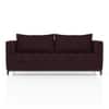 Florence Premium 3 Seater Fabric Sofa in Deep Plum Velvet Colour