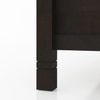 Raynor Solid Wood Queen Size Bed Without Storage (American Walnut Finish)