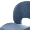 Ivoces Fabric Dining Chair in Blue Colour