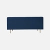 Caraven Fabric Sofa (Navy Blue)