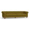 Winchester Premium 4 Seater Fabric Sofa in Olive Green Colour