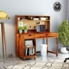 Tali Sheesham Wood  Study Table In Honey Oak  Finish