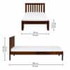Shri Art Non-Storage Single Bed