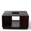 Wayne Sheesham Wood Coffee Table In Dark Walnut Finish