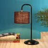 Amy Brown Jute Shade Iron Table Lamp