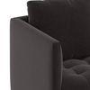 Florence Premium 3 Seater Fabric Sofa in Pebble Grey Colour