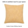 Vindhya Set Of 2 Cushion Covers With Yellow Colour