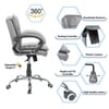 Veaoilaa Mid Back Executive Chair in Grey Colour