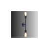 Filo Grey Metal Wall Light