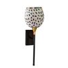 Devansh Metal Electric Wall Light in Black Colour with Multi Shade Count of 1 Light