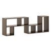 Hayden Engineered Wood Bookshelf in Californian Walnut Finish
